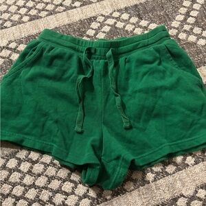 Colsie Vibrant Green Athletic Shorts
